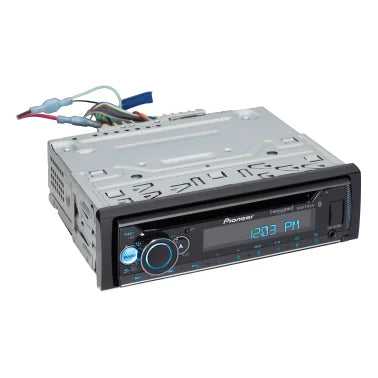 Pioneer® DEH-S6220BS CD Car Stereo Head Unit, Single-DIN, LCD with Smart Sync Compatibility