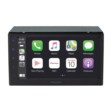 Pioneer® DMH-1770NEX 6.8-In. Car In-Dash Unit, Double-DIN Digital Media Receiver with Touch Screen, Bluetooth®, and Apple CarPlay®/Android Auto™