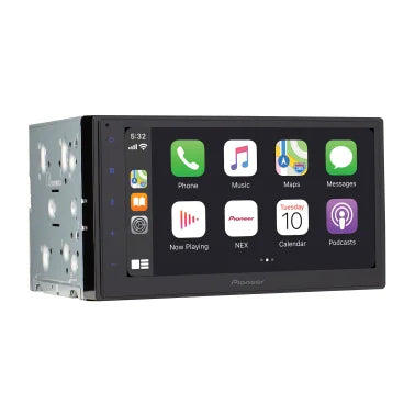 Pioneer® DMH-1770NEX 6.8-In. Car In-Dash Unit, Double-DIN Digital Media Receiver with Touch Screen, Bluetooth®, and Apple CarPlay®/Android Auto™