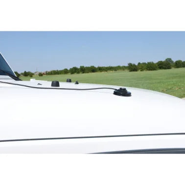 Tram® 3-1/4-Inch Black Zinc NMO Magnet Mount with RG58 Coaxial Cable and UHF PL-259 Connector