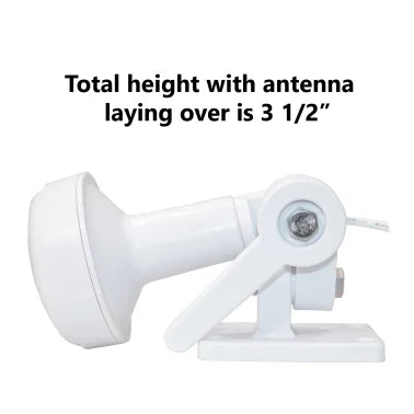 Tram® Marine Satellite Radio Ratchet-Mount Antenna with RG58 Cable