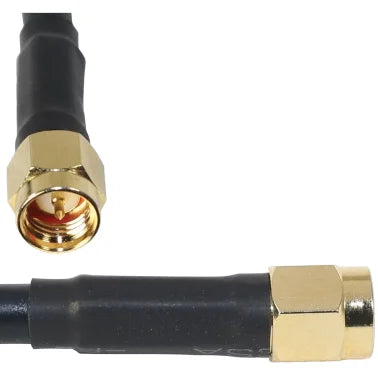 Tram® NMO 3/8-Inch to 3/4-Inch Hole Mount with RG58 Cable and SMA-Male Connector