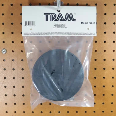 Tram® 5-Inch Black Steel NMO Magnet Mount with RG58 Coaxial Cable and UHF PL-259 Connector