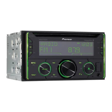 Pioneer® FH-S722BS CD Car Stereo Head Unit, Double-DIN, LCD with Smart Sync Compatibility