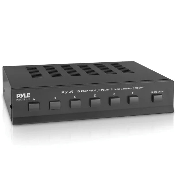 Pyle® High-Power Stereo Speaker Selector (6 Channel)