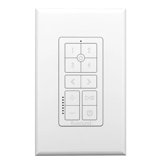 Russound® IPK-1 Single-Gang IP Keypad for Russound® Audio Systems