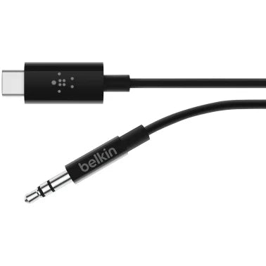 Belkin® RockStar™ 3.5 mm to USB-C® Audio Cable, 3 Feet