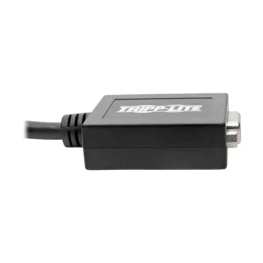 Tripp Lite® by Eaton® 1900 x 1200 HDMI® Male to VGA Female Converter Cable Adapter with 3.5-mm Stereo Audio Jack, 6 In., Black, P131-06N