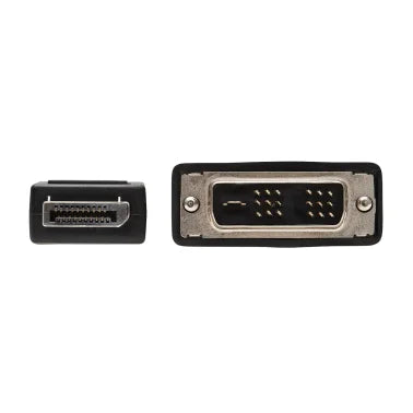 Tripp Lite® by Eaton® 1080p DisplayPort™ Male with Latch to DVI-D Male Single Link Adapter Cable, Black, 6 Ft., P581-006