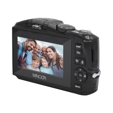 Minolta® MND50 16x Digital Zoom 48 MP/4K Ultra HD Digital Camera (Black)