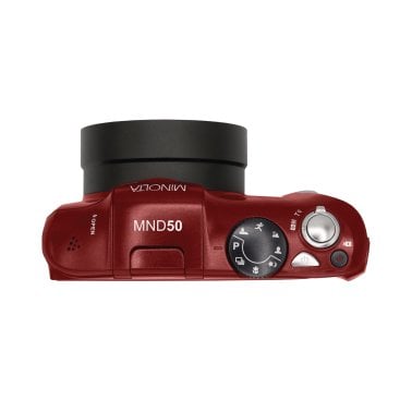 Minolta® MND50 16x Digital Zoom 48 MP/4K Ultra HD Digital Camera (Red)