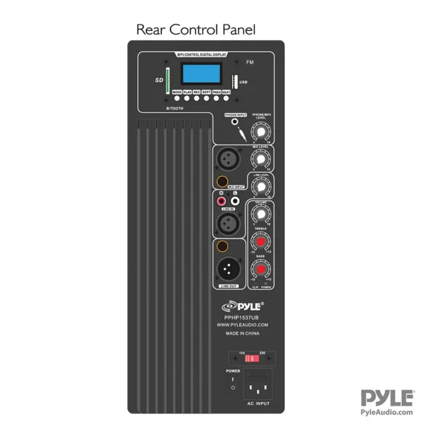 Pyle® Bluetooth® Loudspeaker PA Cabinet Speaker System