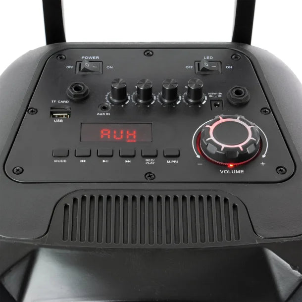 QFX® 2 x 10-Inch Portable Party Sound System
