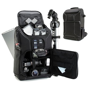 USA Gear® S Series S17 DSLR Camera Backpack