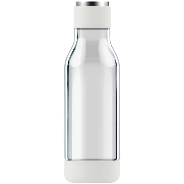 ASOBU® 17-Oz. Inner Peace Break-Resistant Glass Water Bottle (White)