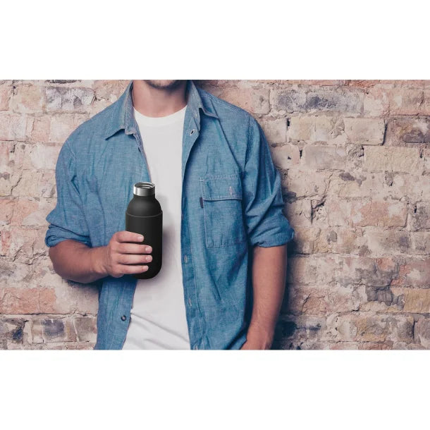 ASOBU® 14-Oz. Orb Water Bottle (Black)