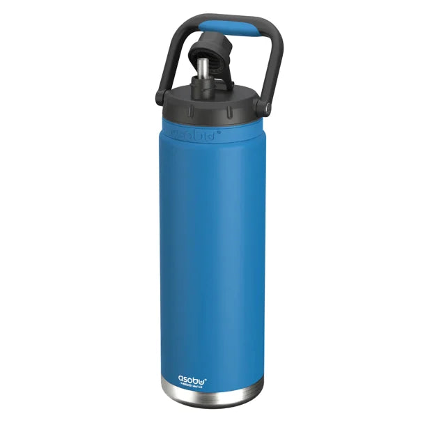 ASOBU® Canyon 50-Oz. Insulated Water Bottle with Full Hand Comfort Handle (Blue)