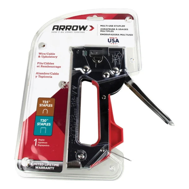 Arrow® T2025 Dual-Purpose Staple Gun & Wire Tacker