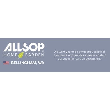 Allsop® Home Garden 5.5-In. Gem Light Glass Solar Lantern