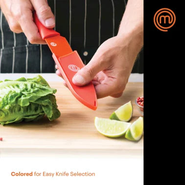 MasterChef® 12-Piece Colored Knife Set with Logo