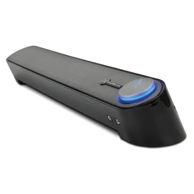 GOgroove® SonaVERSE UBR LED Sound Bar Speaker with Angled Design
