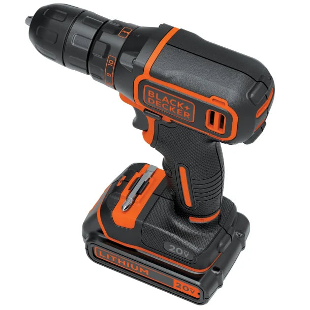 BLACK+DECKER™ 20-Volt MAX* Lithium Single-Speed Drill/Driver