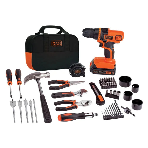 BLACK+DECKER™ 20-Volt MAX* Lithium Drill/Driver & 68-Piece Project Kit