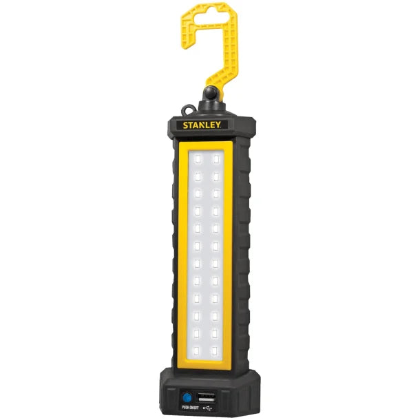 STANLEY® Bright Bar™ 650-Lumen LED Work Light with USB-A Charging Port, BB24PS