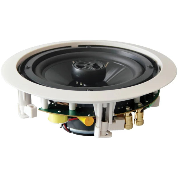 BIC America Muro™ MSR-PRO6 Outdoor 125-Watt-Continuous-Power 6.5-In. In-Ceiling Speaker with Pivoting Tweeter, 2 Count