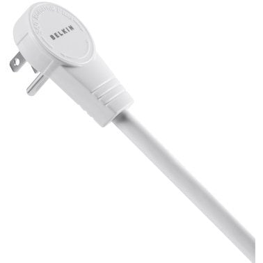 Belkin® Home/Office Surge Protector Power Strip, 6 Outlets, 8-Ft. Cord with Rotating Plug, BE106000-08R