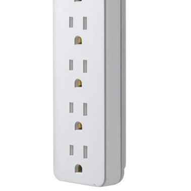 Belkin® Home/Office Surge Protector Power Strip, 6 Outlets, 2.5-Ft. Cord, BE106000-2.5