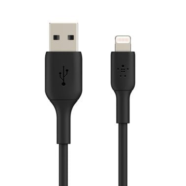 Belkin® BOOST UP CHARGE™ Lightning® to USB-A Cable, Black (6.6 Ft.)