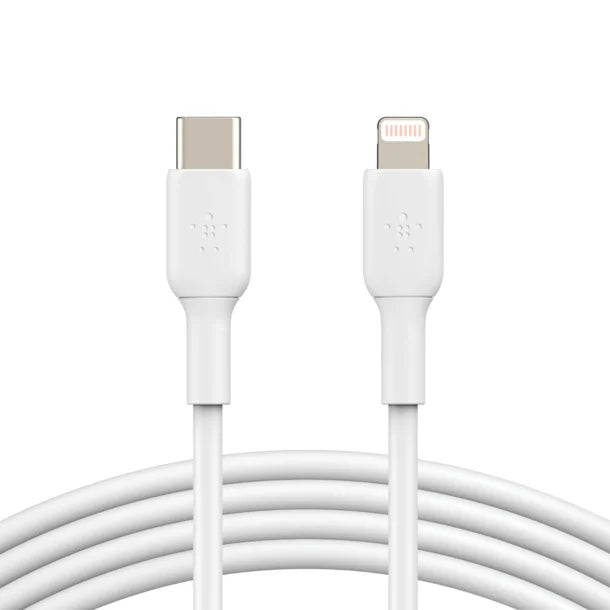 Belkin® BOOST UP CHARGE™ Lightning® to USB-C® Cable (White)