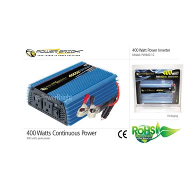 PowerBright™ 12-Volt 400-Watt-Continuous Modified Sine Wave Inverter