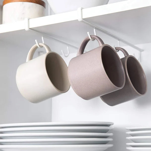 Better Houseware Undershelf Cup/Mug Hooks, Set of 2