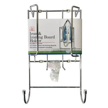 Better Houseware Chrome Iron and Ironing Board Holder