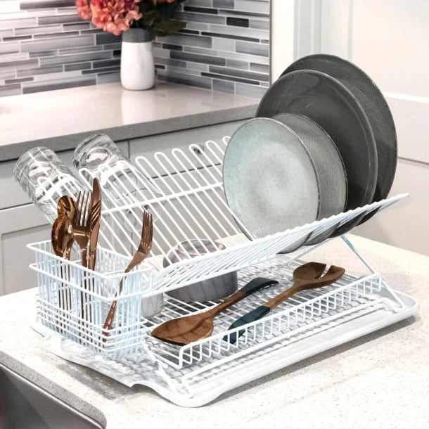 Better Houseware Cutlery Holder (White)