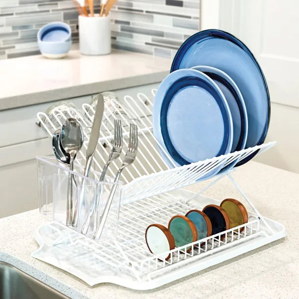 Better Houseware Clear Cutlery Drain Caddy