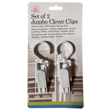 Better Houseware Jumbo Clever Clips, Set of 2