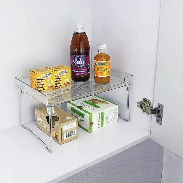 Better Houseware Clear Stackable Shelf