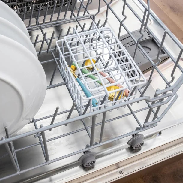 Better Houseware Dishwasher Basket, White