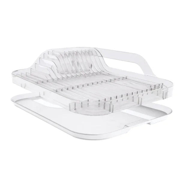 Better Houseware Dish Rack Set, Clear