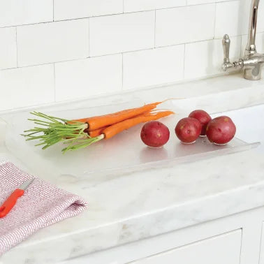 Better Houseware Acrylic Dual-Purpose Slanted Drain and Cutting Board