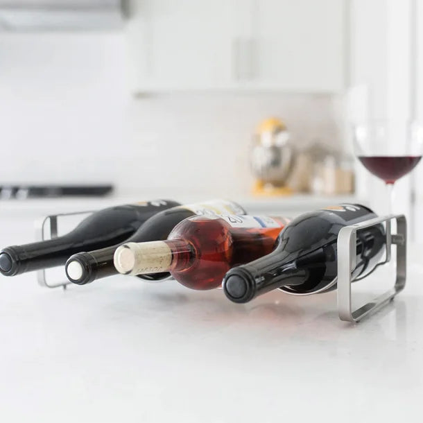 Better Houseware Stackable Steel Wine Rack