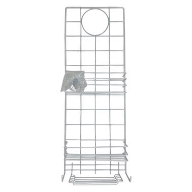 Better Houseware White-Coated Steel Shower Caddy