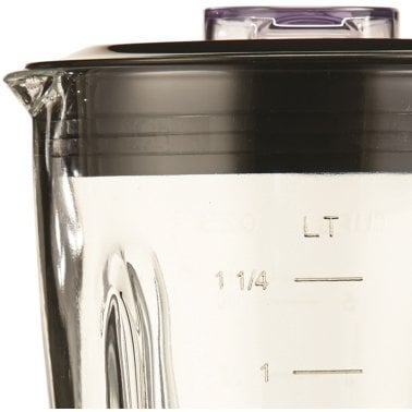 Brentwood® 42-Ounce 12-Speed + Pulse Electric Blender with Glass Jar (White)