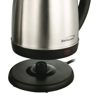 Brentwood® Stainless Steel Electric Cordless Tea Kettle (1.7 L)