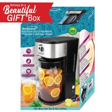 Brentwood® Iced Tea and Coffee Maker (Black)