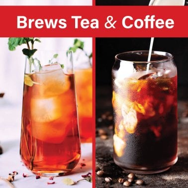 Brentwood® Iced Tea and Coffee Maker (Black)