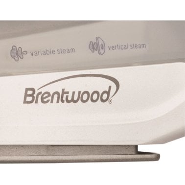 Brentwood® Nonstick Steam Iron (Black)